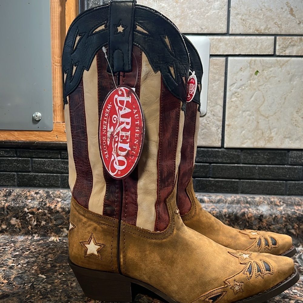 LAREDO WOMENS KEYES FASHION BOOTS STYLE 52165 size 8 - Picture 12 of 16